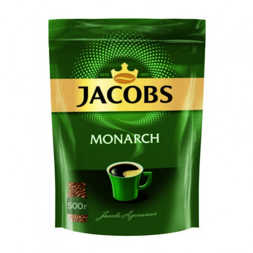 Jacobs Monarch, растворимый, м/у, 500 гр